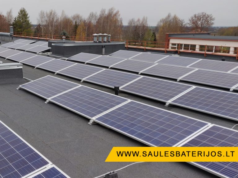 30 kW saules elektrine